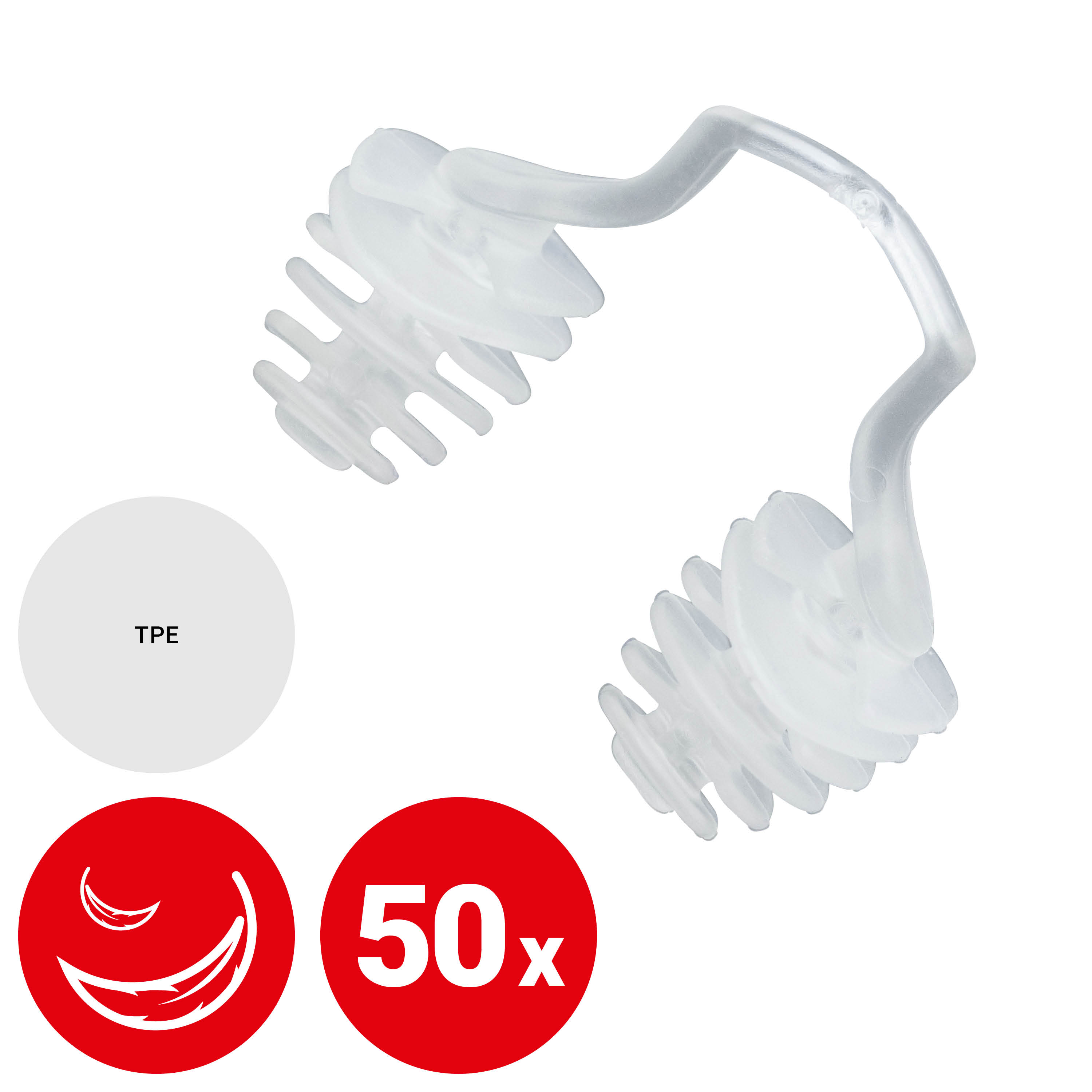 Nosa Plugs Nasenstöpsel Menthol - 50 Stück