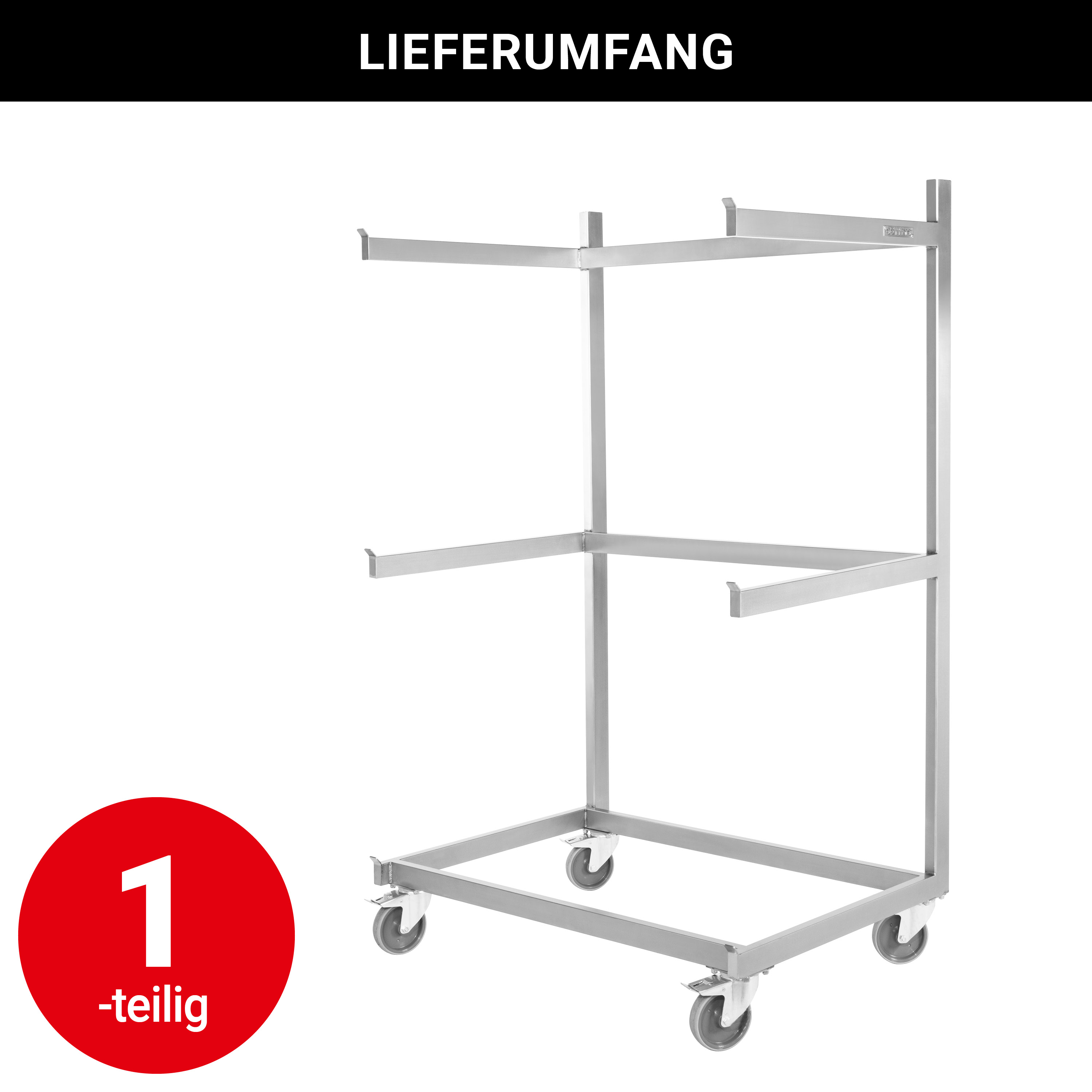 Sargtransportwagen für 3 Särge