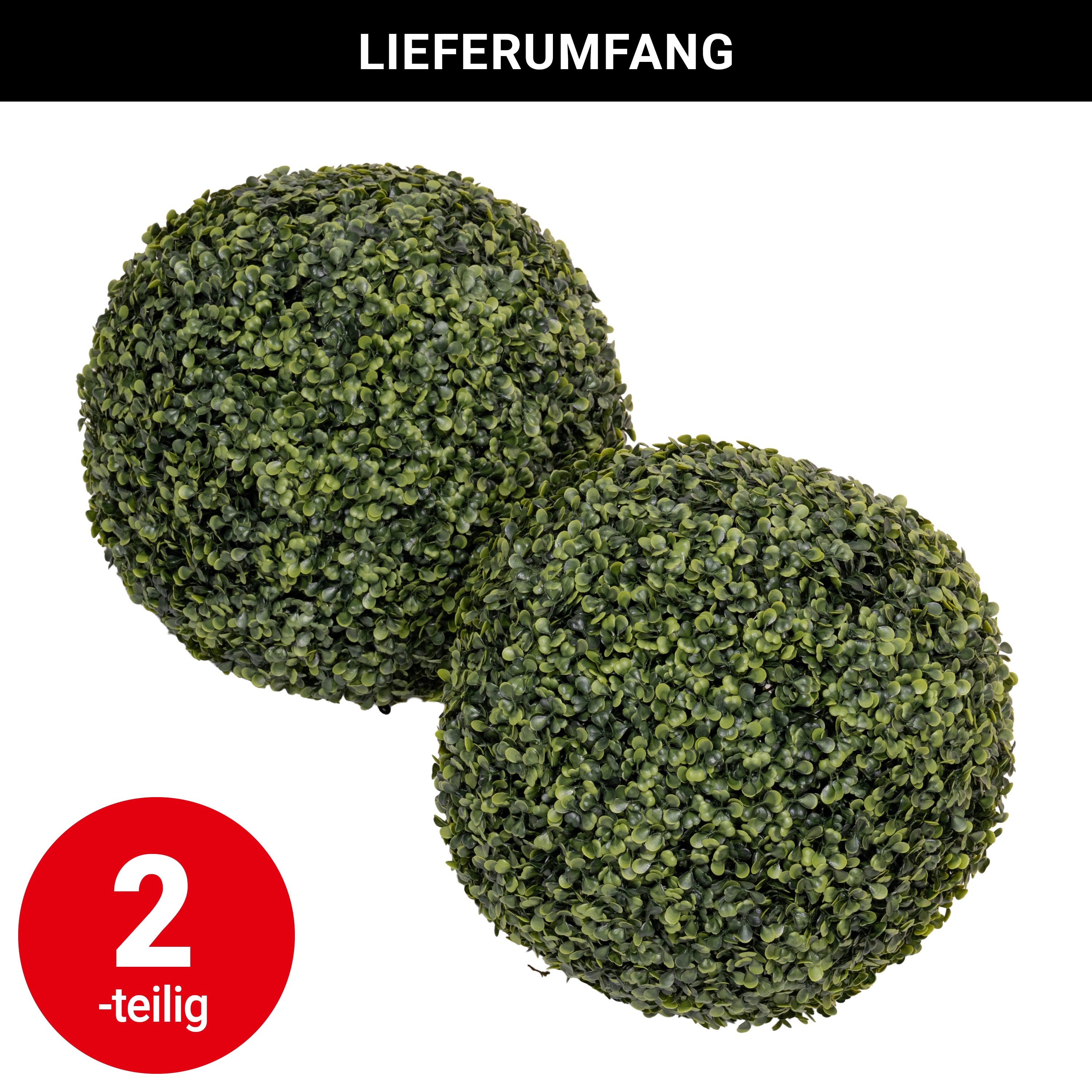 Buchsbaumkugel - 35 cm - VE: 2 Stück
