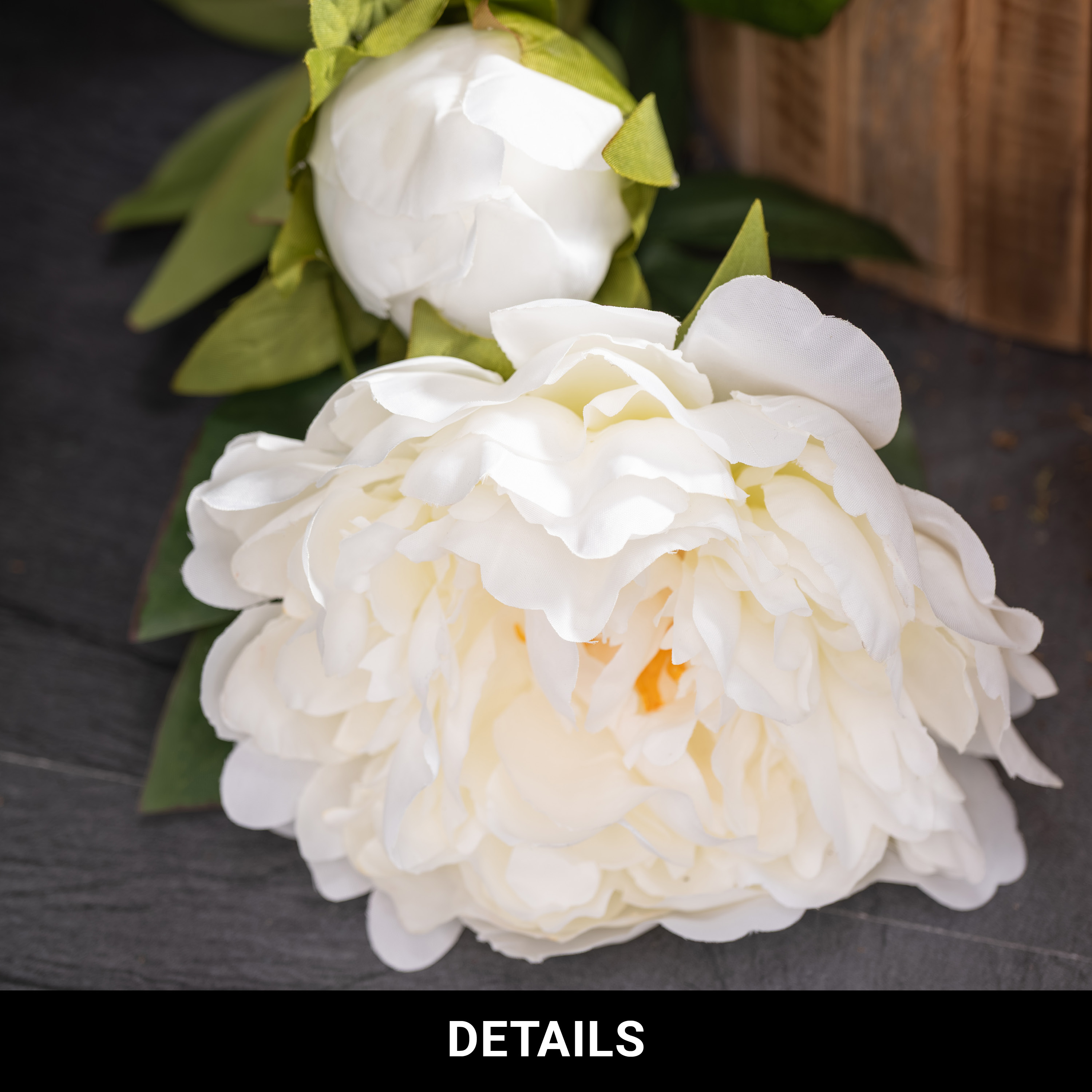 Zweig - Pfingstrose - 72 cm - VE: 6 Stück