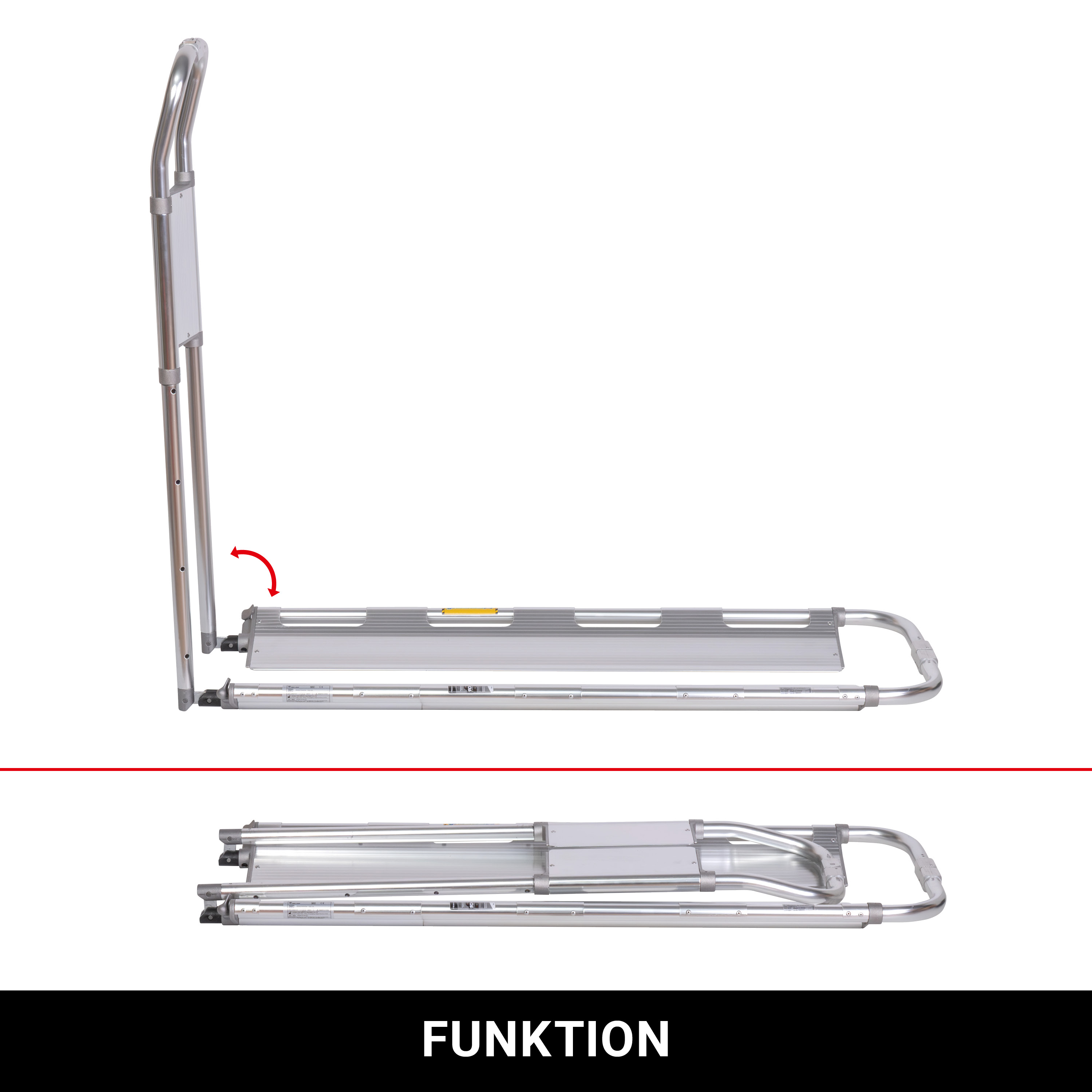 Schaufeltrage - Aluminium