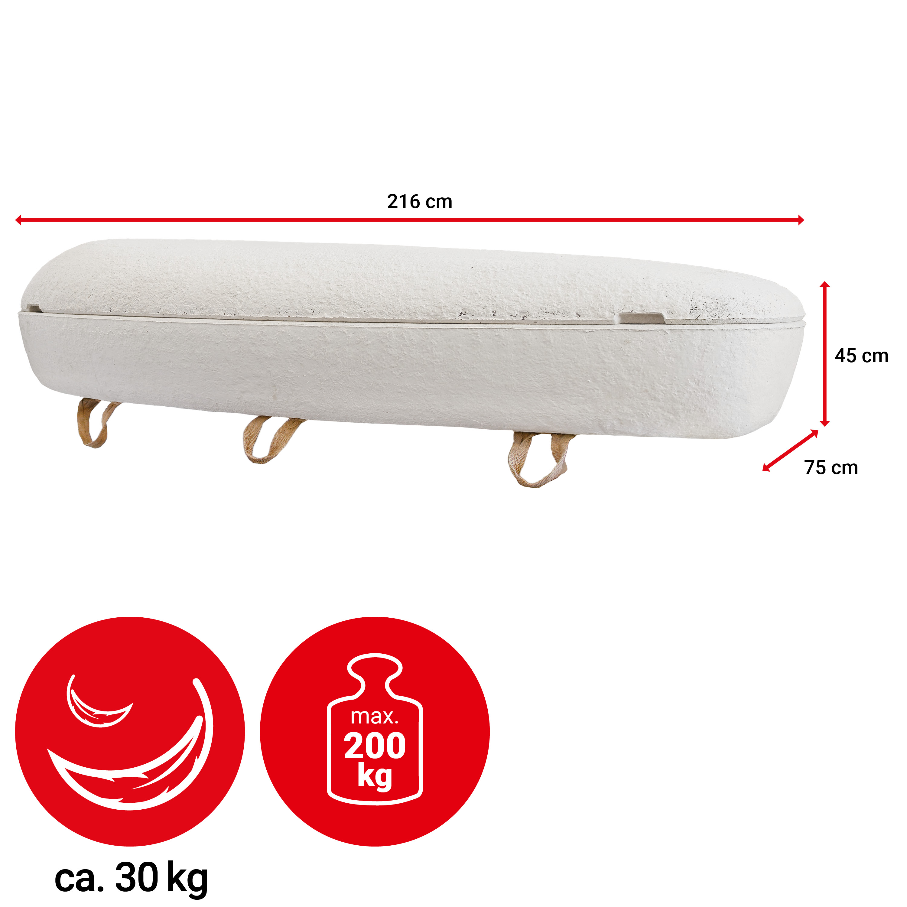 Loop Biotech Pilzmyzel-Sarg "Loop Living Cocoon™" - Moosbett - Calm