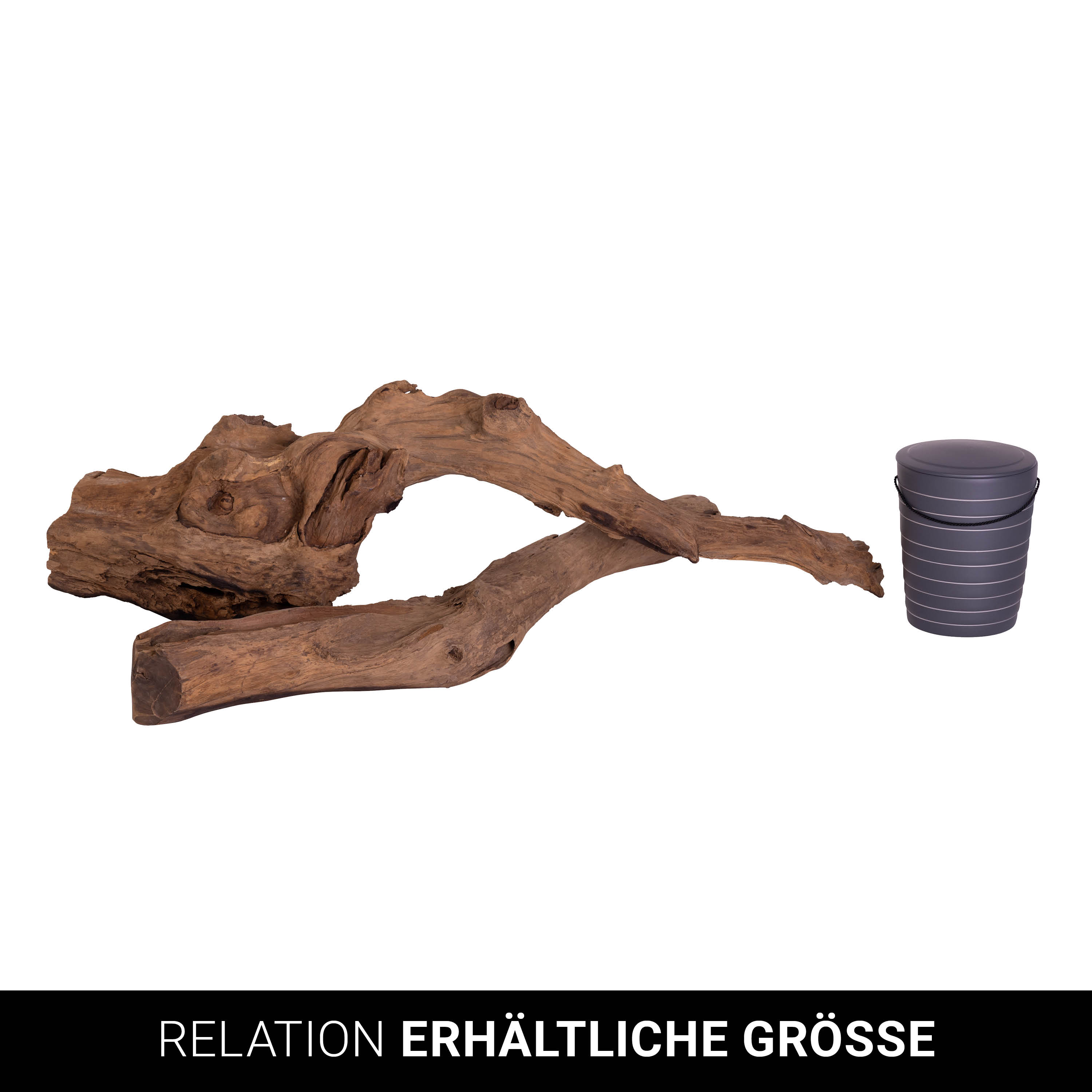 Treibholz - Naturform - Set: 2-teilig