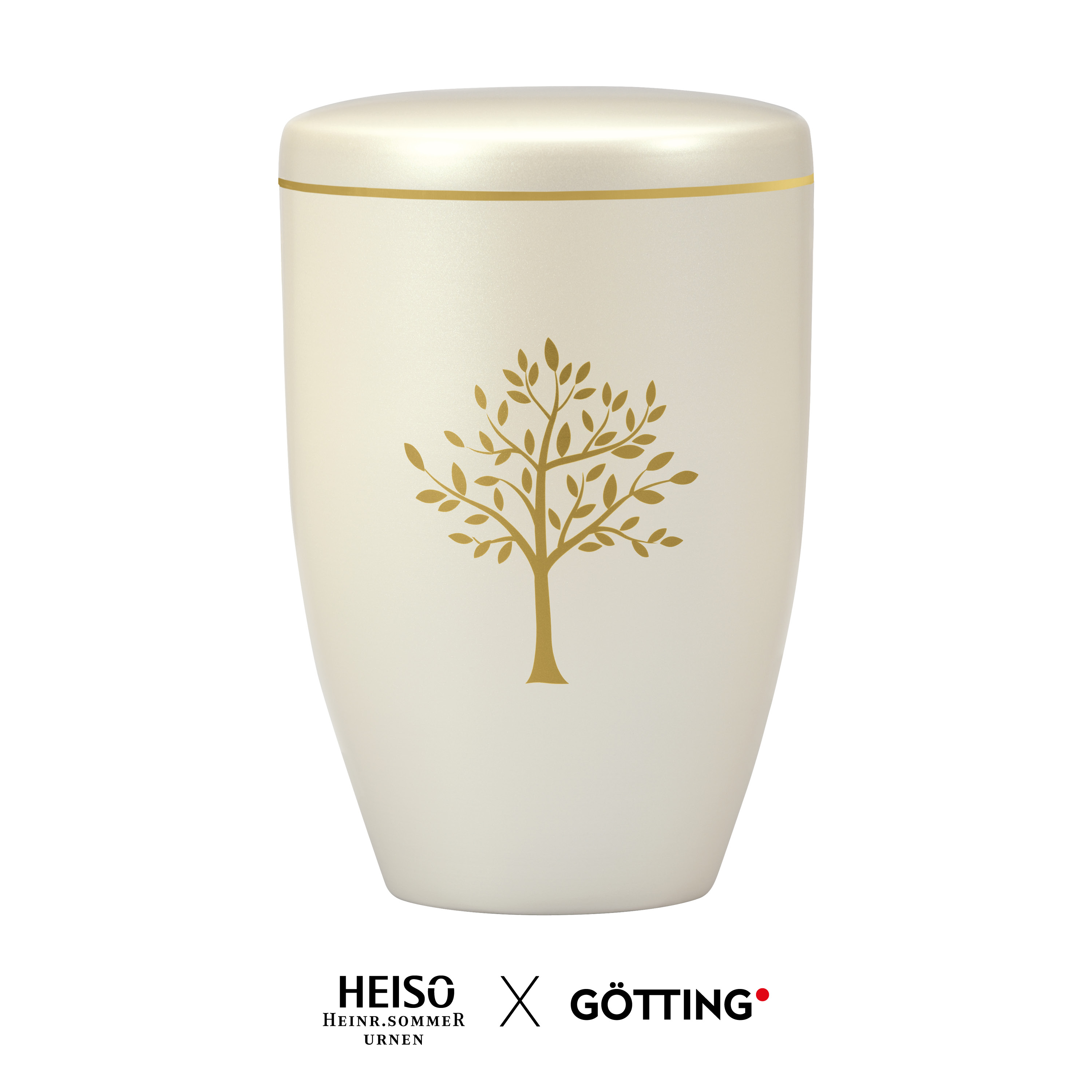 Heiso Naturstoffurne "Avantgarde Vivacitas" - Moderner Baum