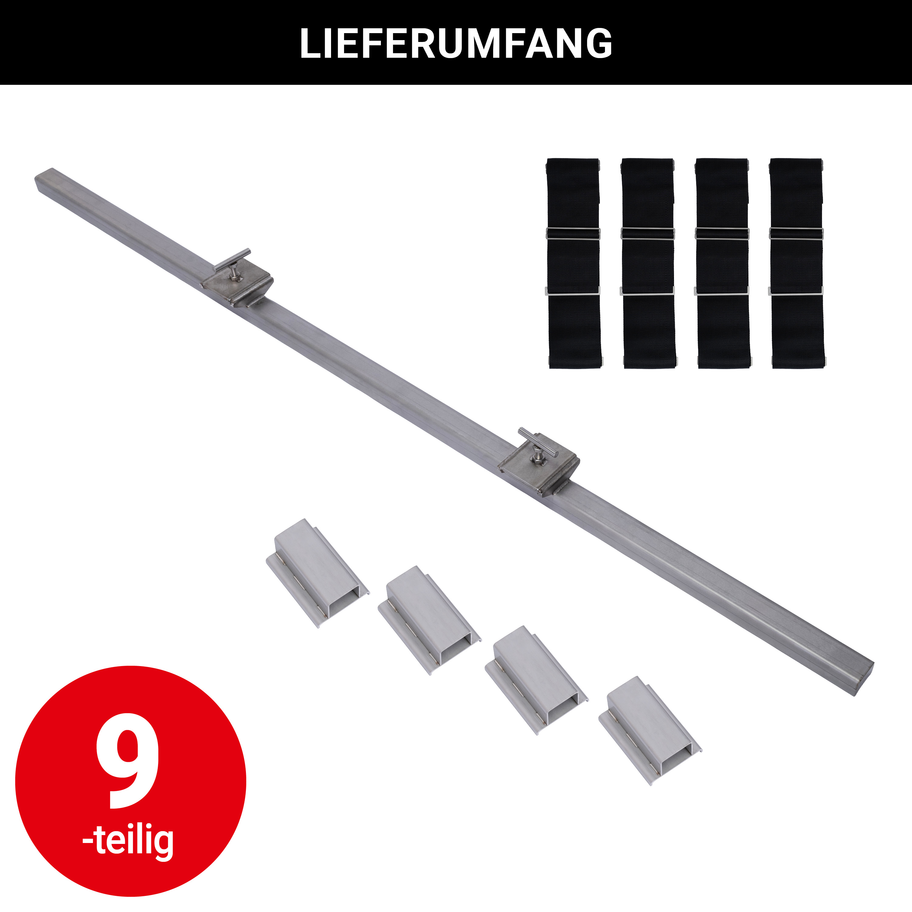 Körperhebevorrichtung mit 4 Schlaufen für Sarghubstapler