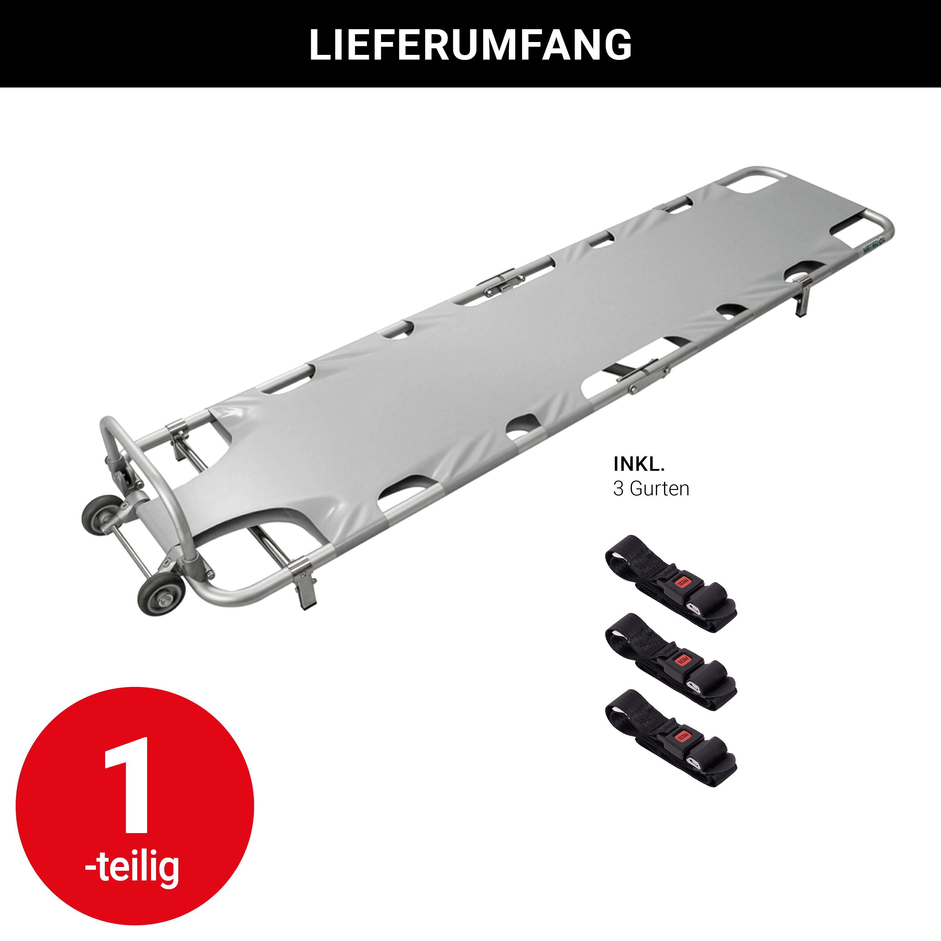 Meber Metis Überführungstrage ohne Hülle