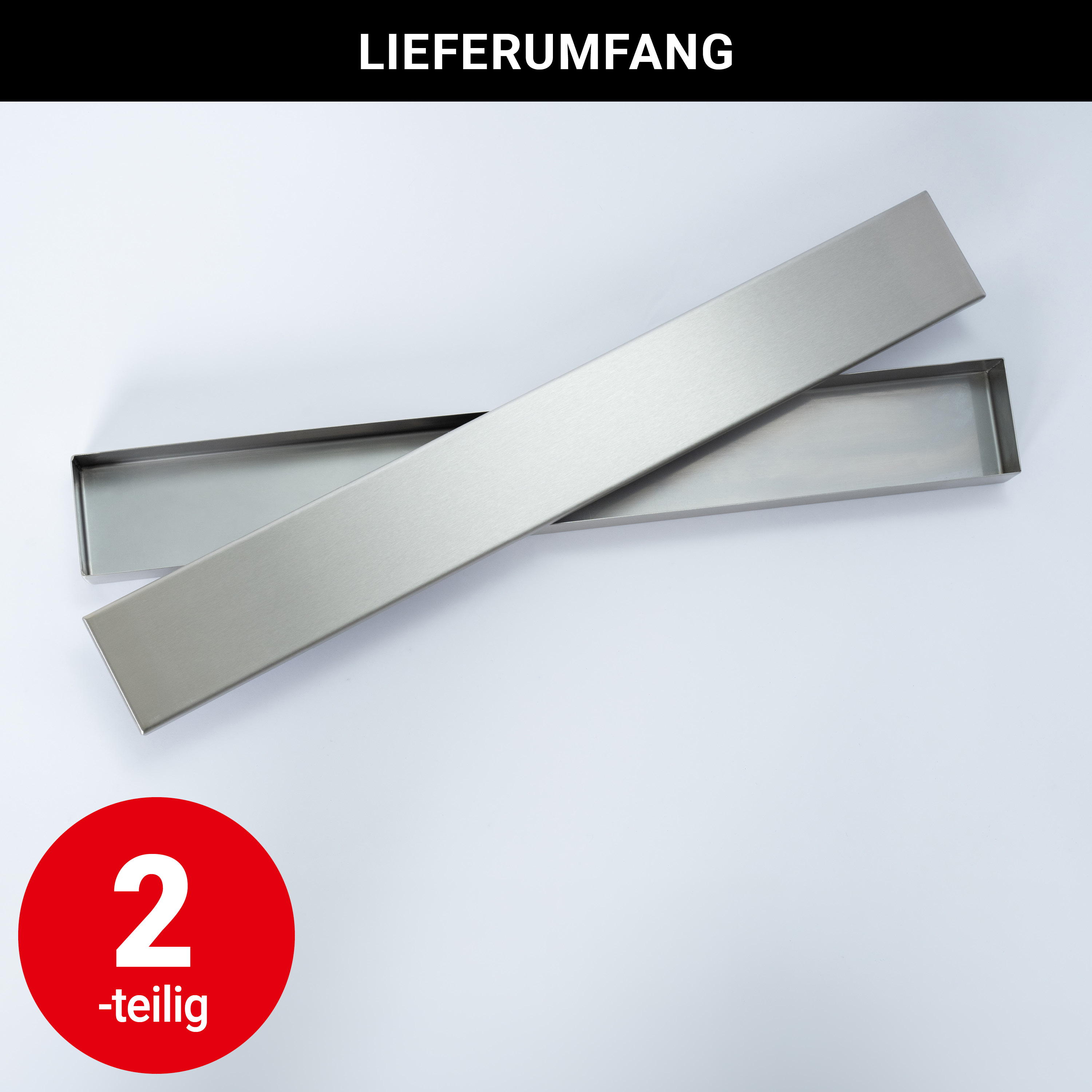 Edelstahlwanne