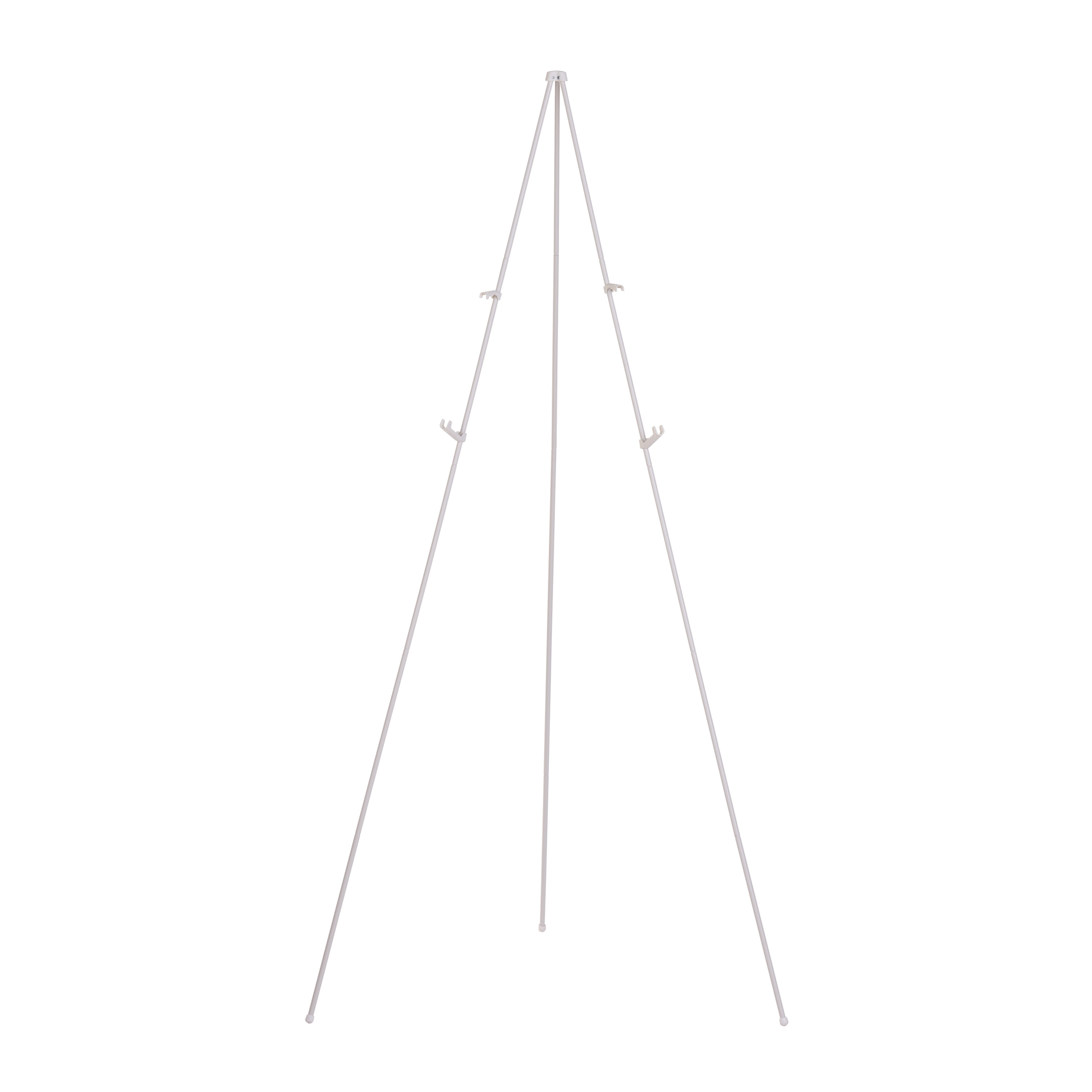 Staffelei aus Aluminium Weiß - faltbar - 160cm | weiß