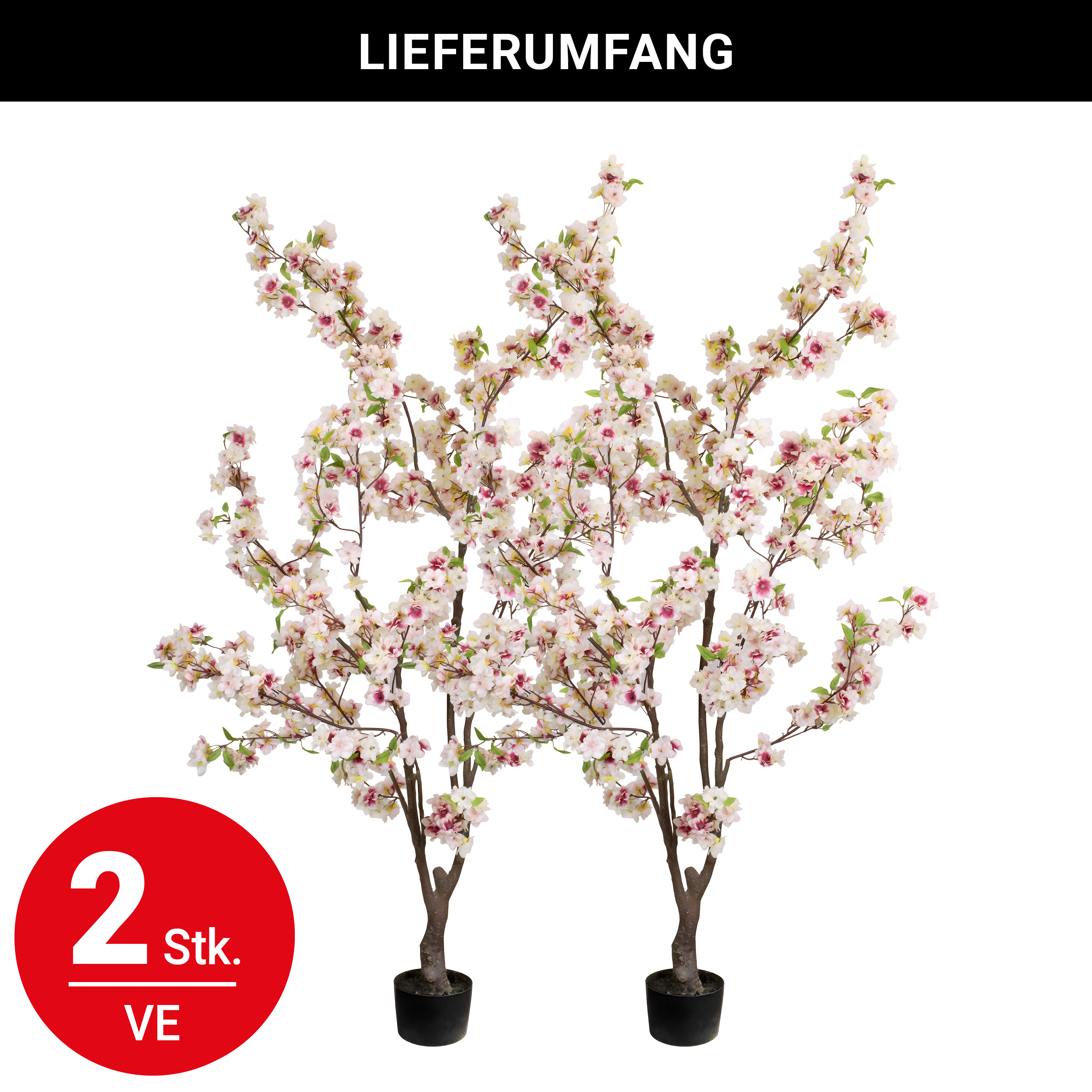 Kirschblütenbaum - 170 cm - VE: 2 Stück