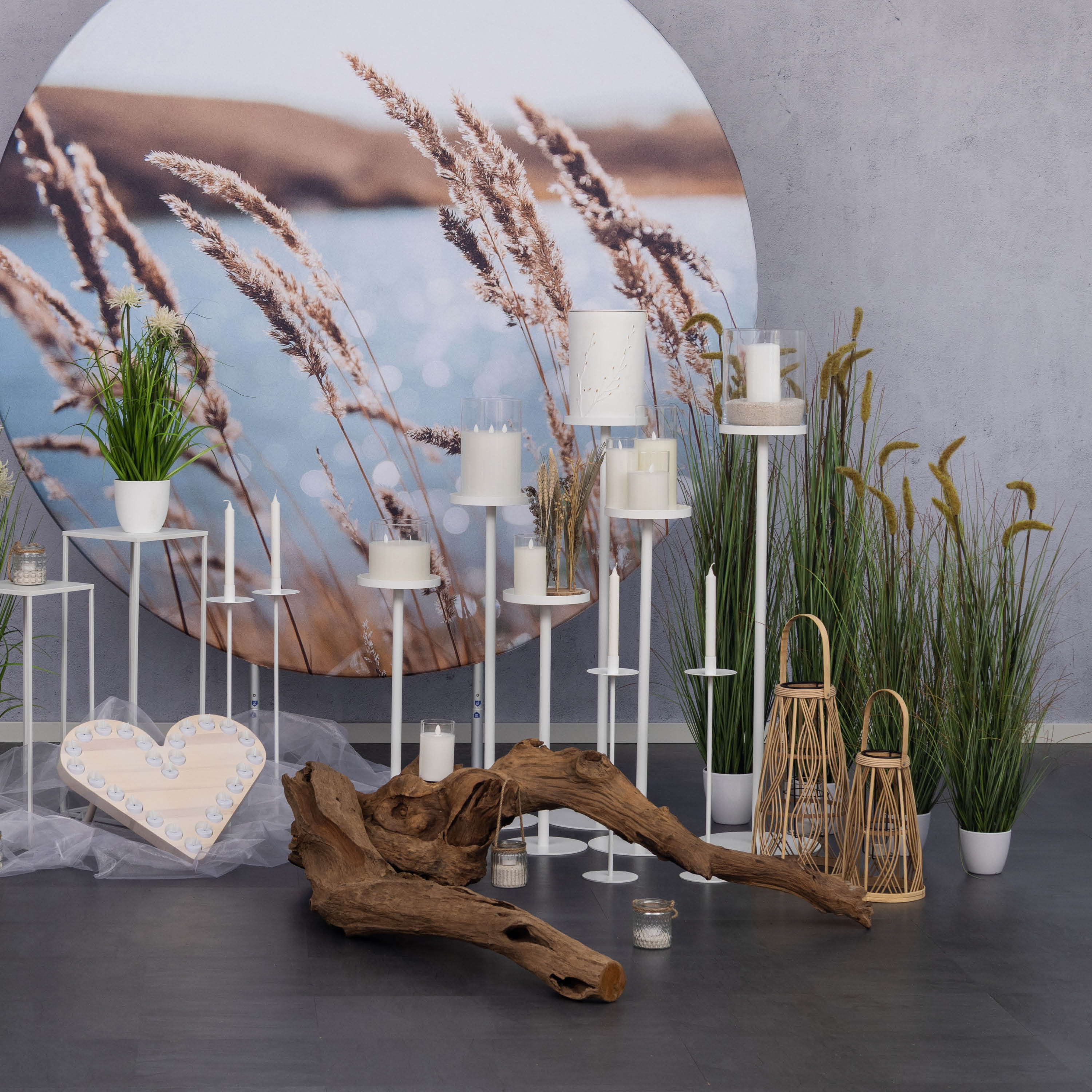 Treibholz - Naturform - Set: 2-teilig