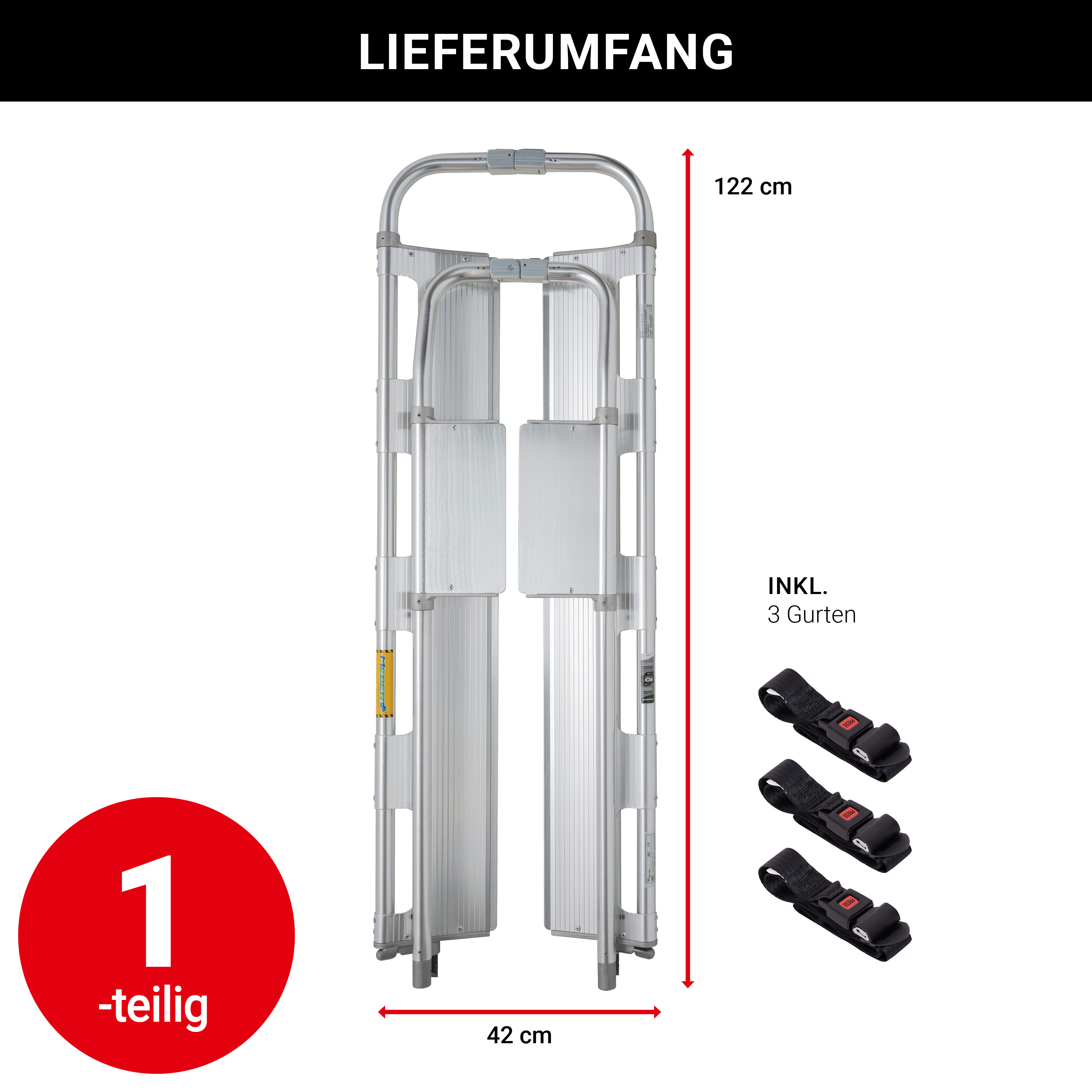 Schaufeltrage - Aluminium