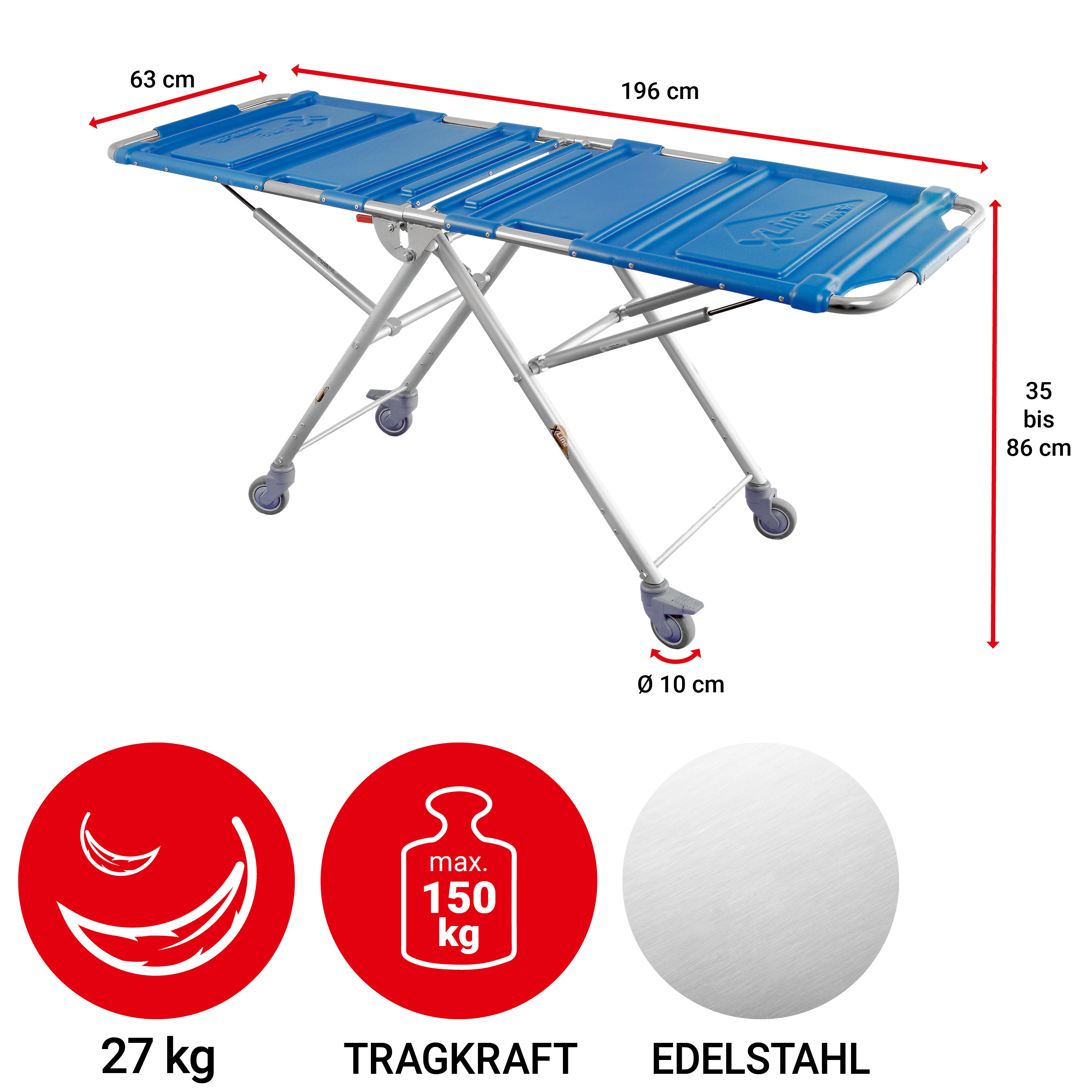 Meber Synthesys  Ankleidetisch mit Rädern