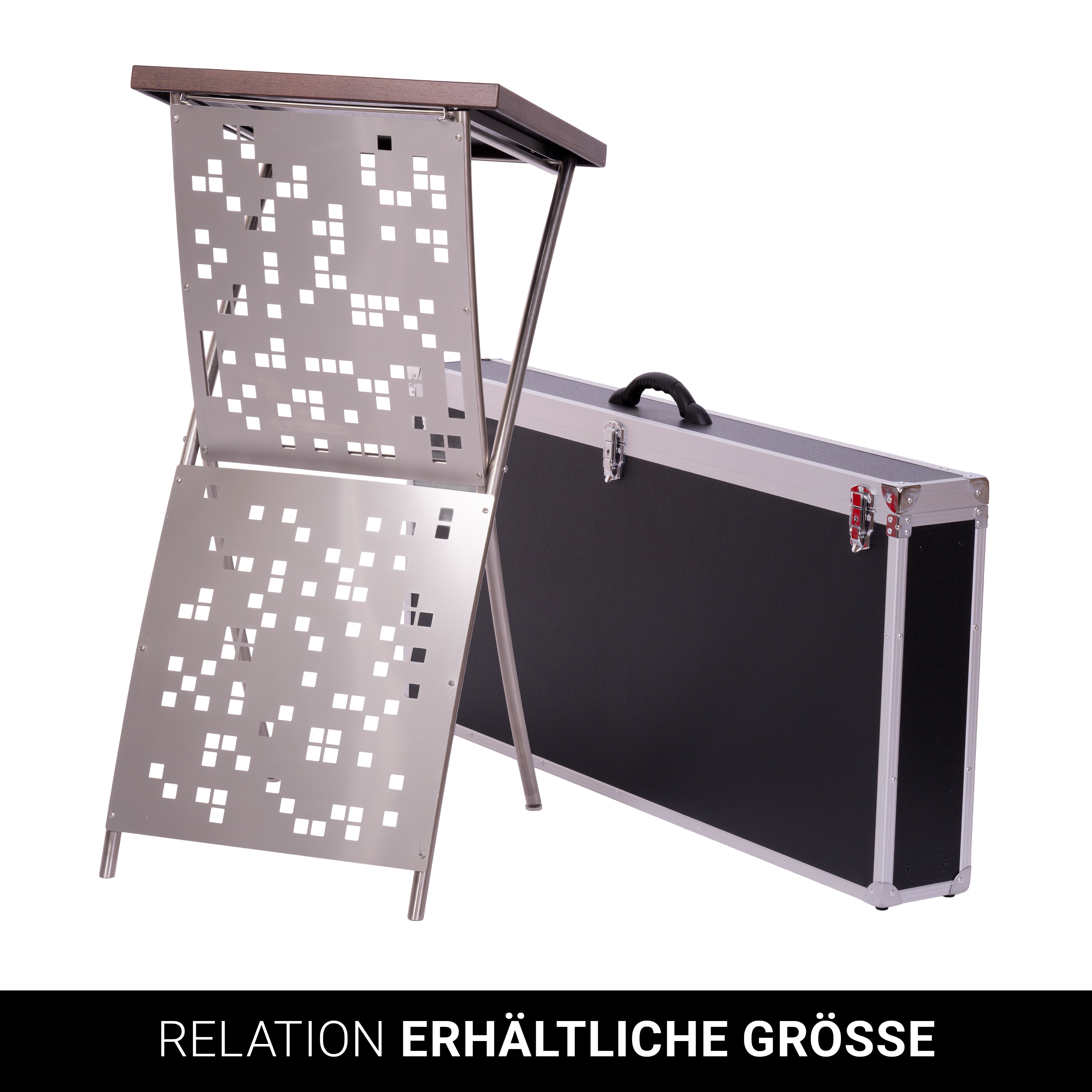 Kondolenzpult Wengeoberteil - Motiv Pixel