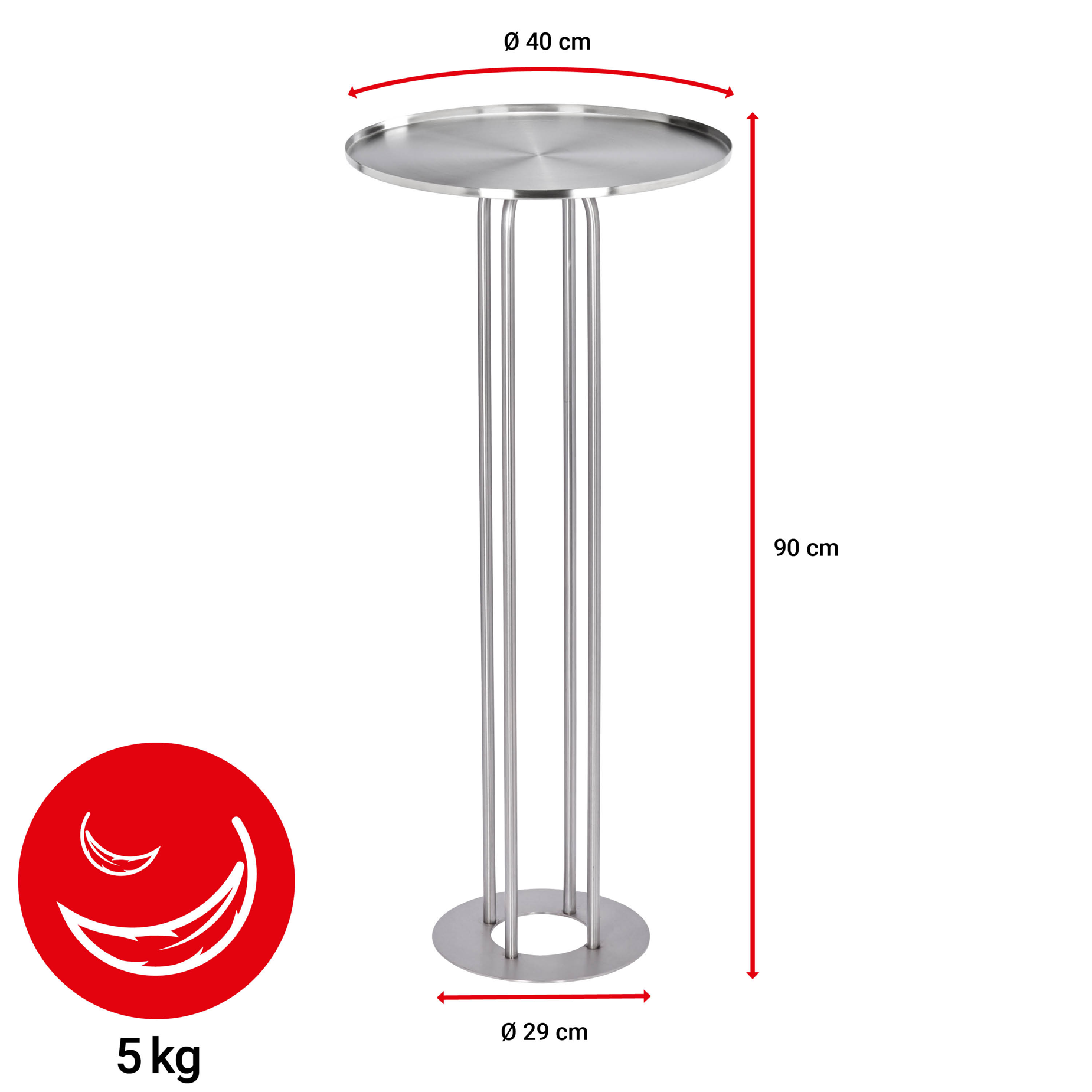Tablett für Teelichter - Serie
