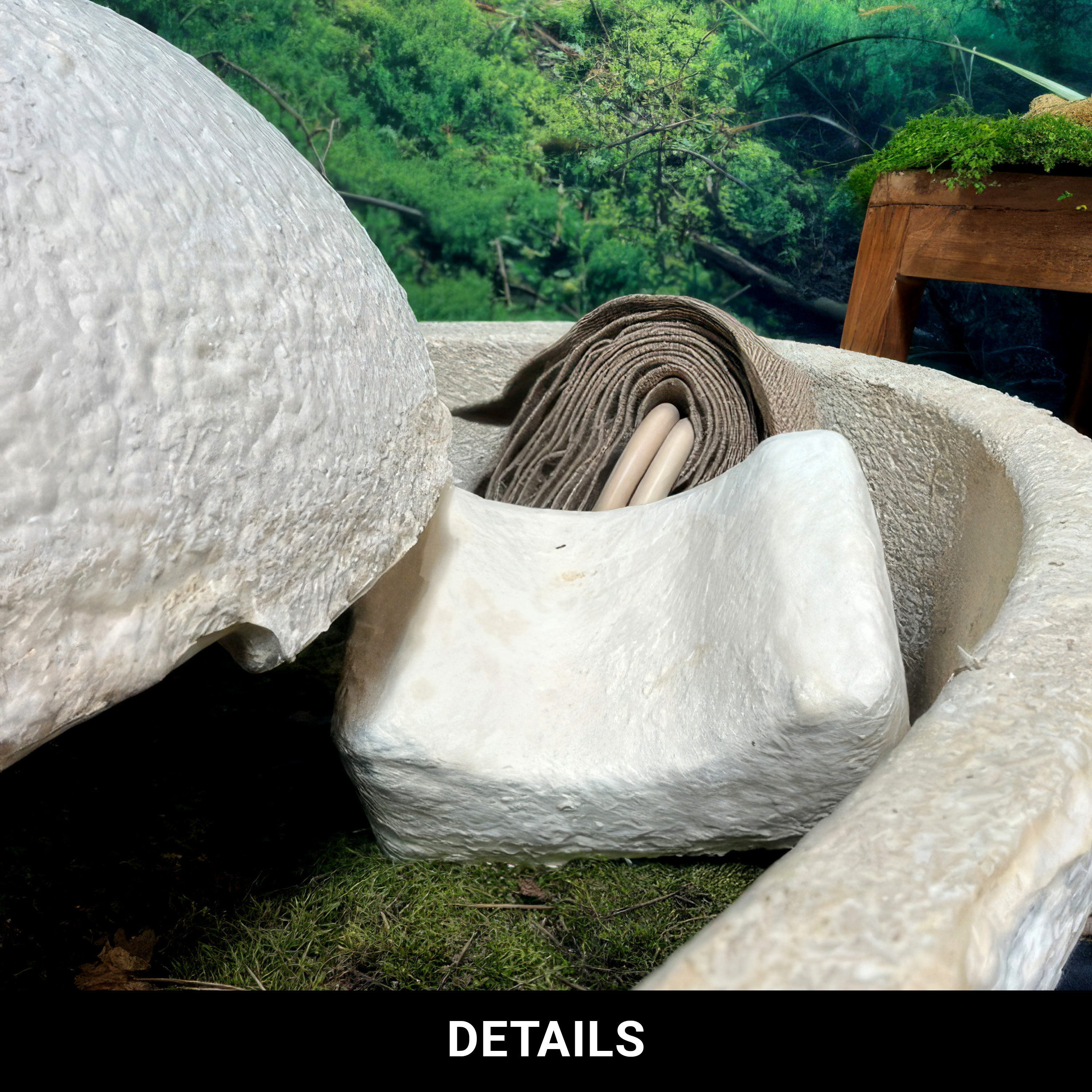 Loop Biotech Pilzmyzel-Sarg "Loop Living Cocoon™" - Moosbett - Calm