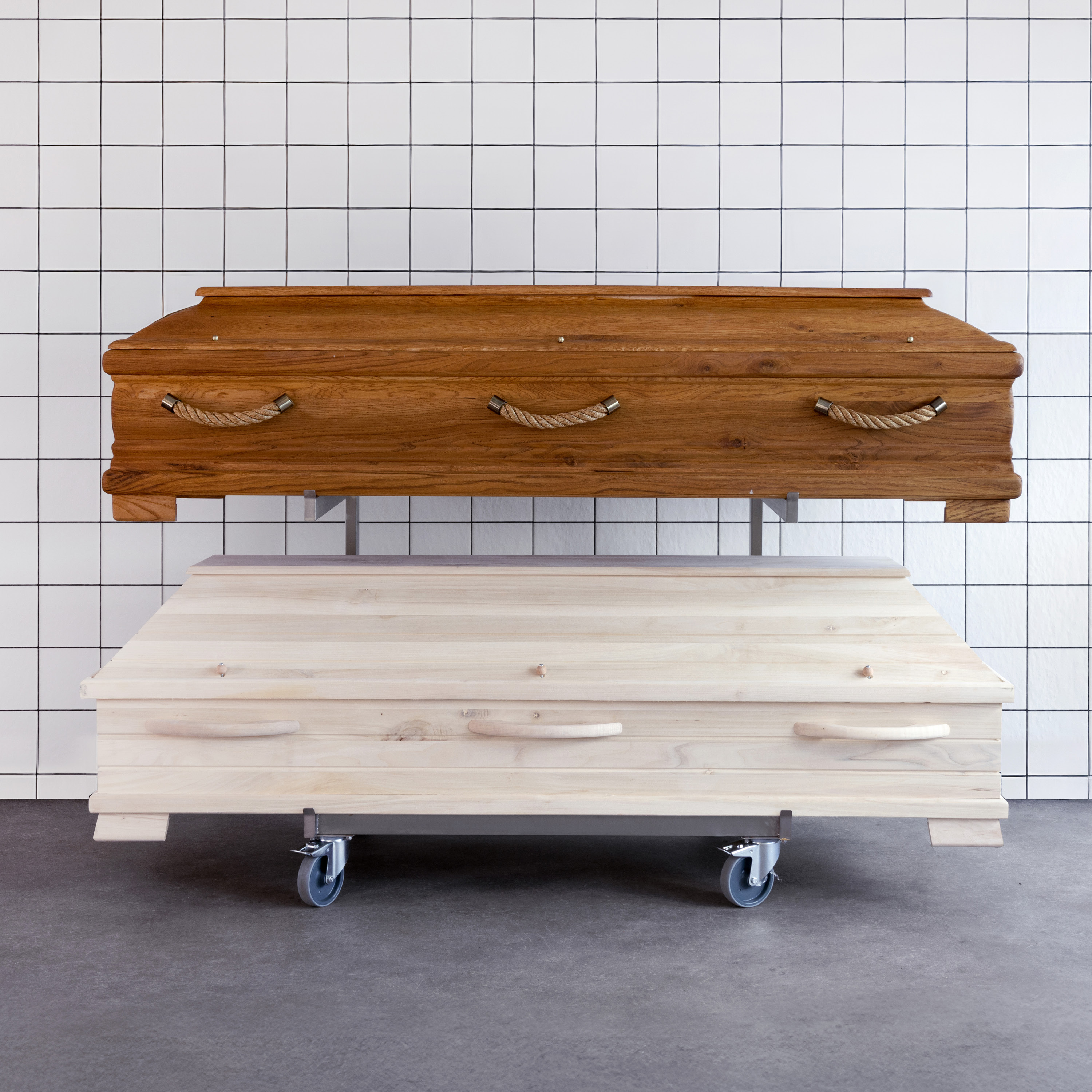Sargtransportwagen für 2 Särge