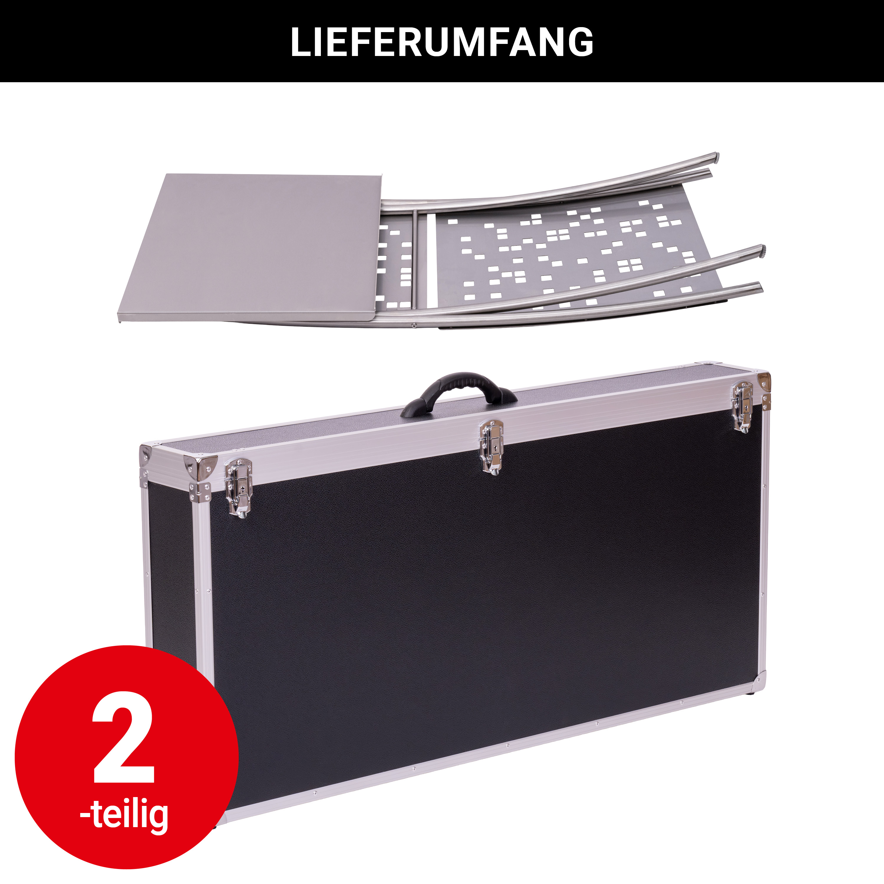 Kondolenzpult mit Koffer - Motiv Pixel