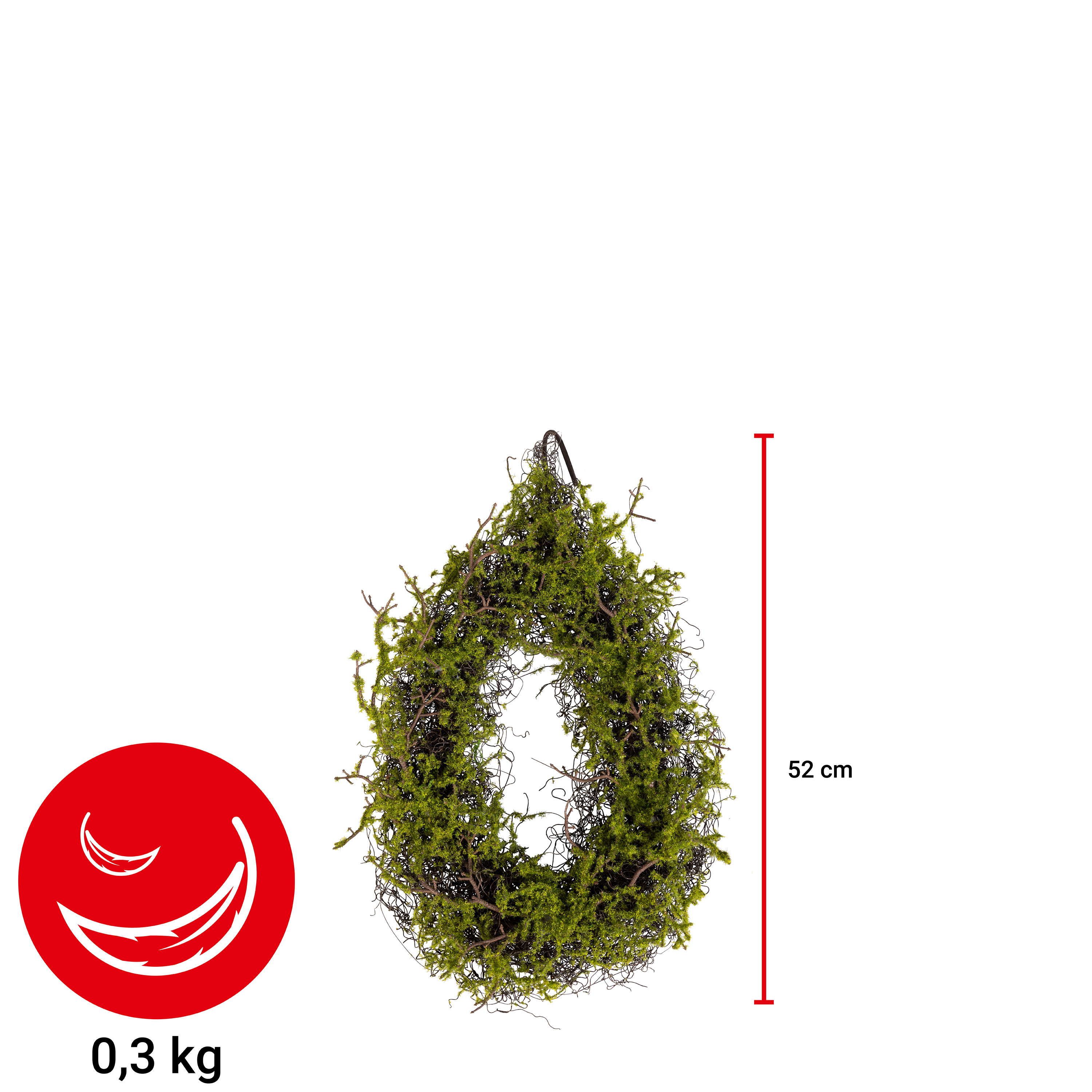 Mooskranz - 52cm